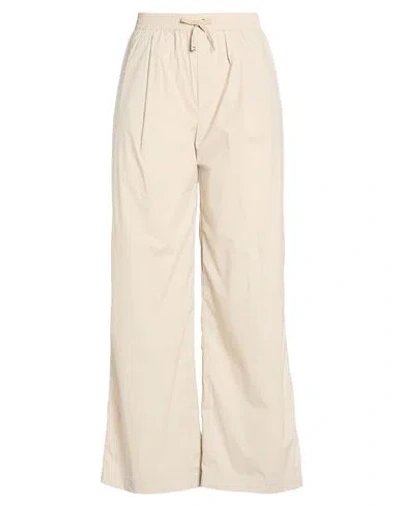 Herno Resort Woman Pants Sand Size 10 Polyamide, Elastane In White