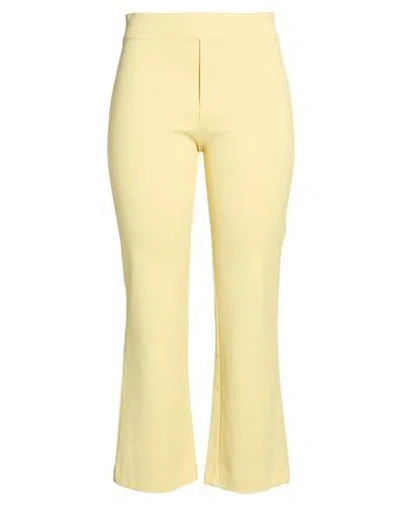 Herno Resort Woman Pants Yellow Size 6 Viscose, Polyamide, Polyurethane