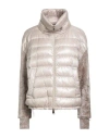 Herno Resort Woman Puffer Beige Size 10 Polyamide, Viscose In Neutral