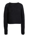 Herno Resort Woman Sweater Black Size 10 Wool