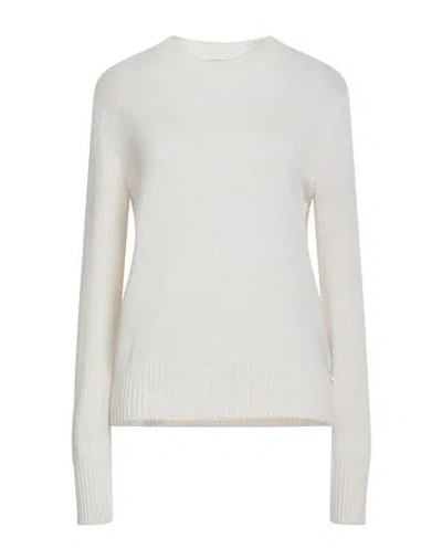 Herno Resort Woman Sweater Cream Size 8 Cashmere In White