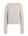 Herno Resort Woman Sweater Light Grey Size 10 Wool In White
