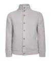 Herno Infinity Wool Bomber Jacket In Gray