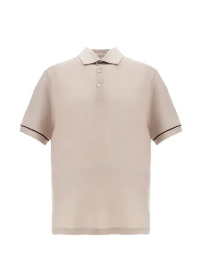 Herno Resort Wool Polo Shirt In Multi