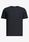 Herno Basic Jersey T-shirt In Black