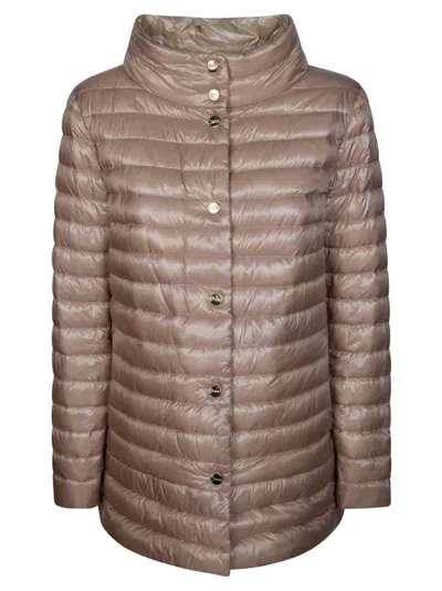 Herno Reversible A-shape Jacket For Women In Pink