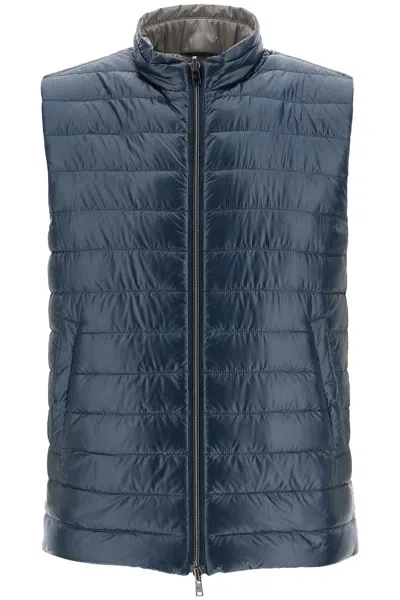 Herno Men's Reversible Polyamide Gilet In Multi