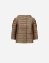 Herno Reversible Hood Casual Jackets And Parka Multicolor In Brown