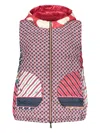 Herno Reversible Down Gilet In Red