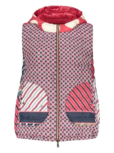 Herno Reversible Down Gilet In Red