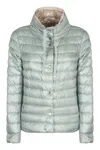 Herno Reversible Down Jacket In Blue