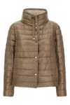 Herno Reversible Down Jacket In Brown