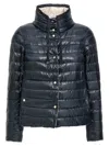 Herno Reversible Down Jacket Casual Jackets And Parka Multicolor In Black