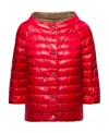 Herno Reversible Down Jacket In Red