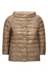 Herno Reversible Hood Casual Jackets And Parka Multicolor In Brown