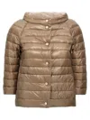 Herno Reversible Hood Casual Jackets And Parka Multicolor In Brown