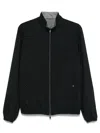 Herno Reversible Blouson Jacket In Navy