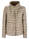 Herno Reversible Jacket In Ultralight Nylon In Brown