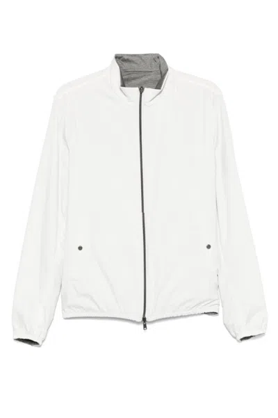HERNO REVERSIBLE JACKET WITH ZIP CLOSURE