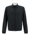 Herno Reversible Lightweight Jacket In Black