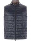 Herno Two-tone Reversible Nylon Ultralight Vest