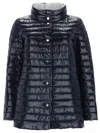 Herno Reversible Padded Jacket In Blue