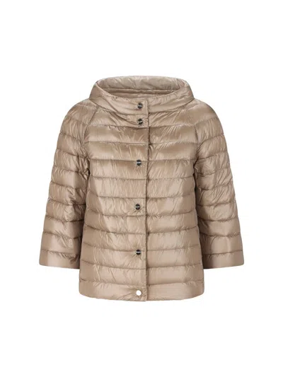 Herno Reversible Jacket In Brown