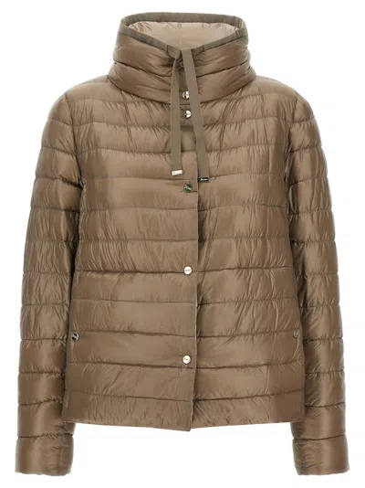 Herno Reversible Quilted Nylon Down Jacket In Multi