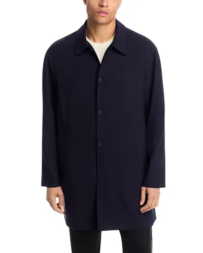 Herno Reversible Raincoat In Black