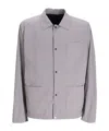 Herno Reversible Shirt Jacket In Gray