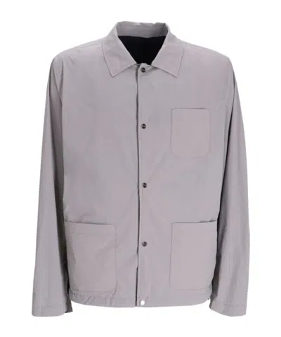 HERNO REVERSIBLE SHIRT JACKET