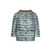 Herno Reversible Ultralight Down Jacket In Gray