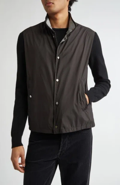 Herno Reversible Vest In Black