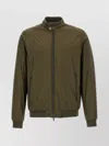 Herno Ribbed Bomber Jacket With Side Pockets