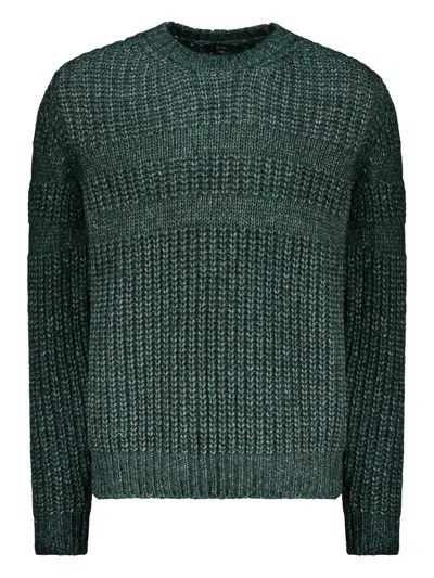 HERNO RIBBED CREW-NECK SWEATER