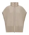 Herno Ribbed Knit Down Cape