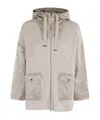 Herno Resort Jacket In Wool And Ultralight Nylon In Nude