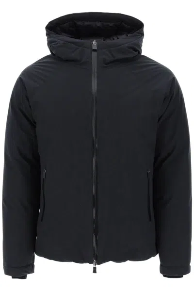 HERNO RIPSTOP HOODED DOWN JACKET