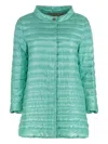 Herno Rossella Techno-nylon Down Jacket In Green