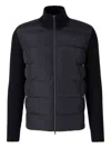Herno Round Neck Ribbed Sweater In Black