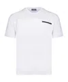Herno Compact Jersey And Nylon Maestro Sweatshirt In White