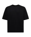 Herno Round Neck Short Sleeve T-shirt In Black