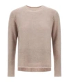 Herno Round-neck Sweater In Brown