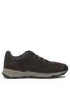 Herno "running" Suede Sneakers In Brown
