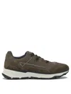 Herno Nylon Trainers With Rubberised Details In Brown