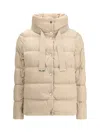 Herno Multicolor Polyester Coat In Neutral