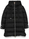 Herno Satin Down-filled Down Jacket In Black