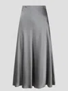 Herno Resort Skirt In Satin Effect