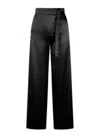 HERNO HERNO SATIN FLUID TROUSERS