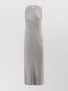 Herno Resort Dress In Satin Effect